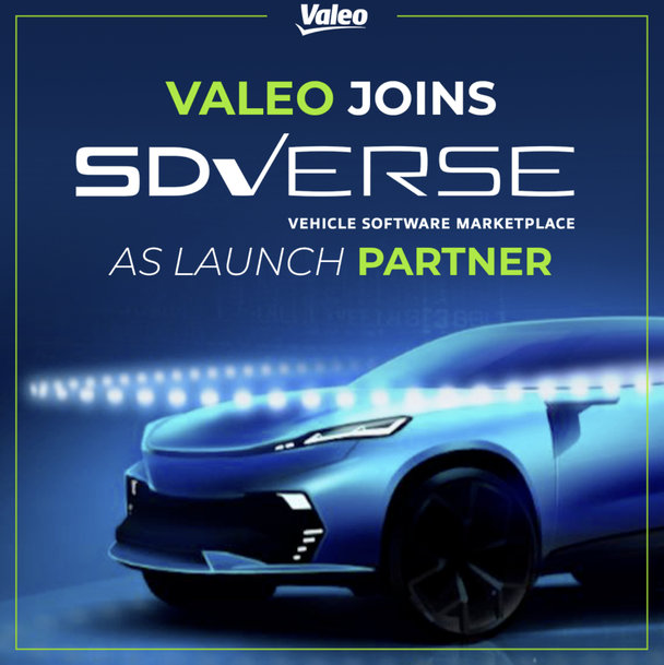 Valeo est partenaire du lancement de SDVerse, une nouvelle marketplace dédiée aux logiciels automobiles